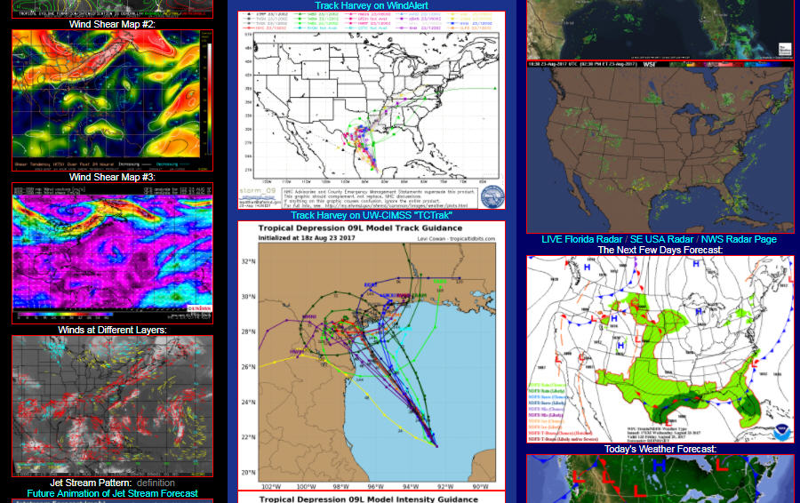 Hurricane Harvey Forecasts And Resources Houston Chronicle