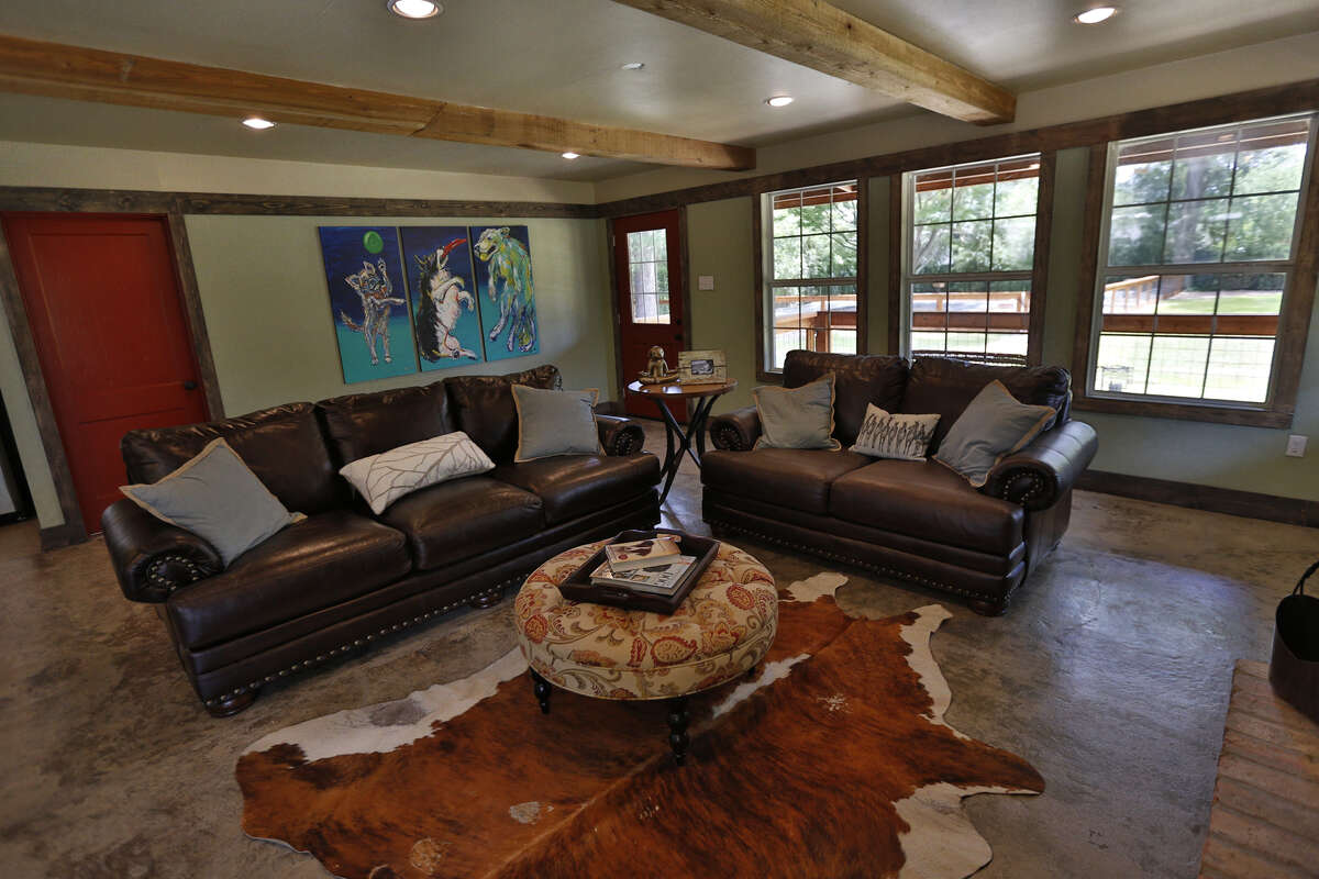 'Dog Ranch' offers private cabins and doggy spa days in Spring Branch