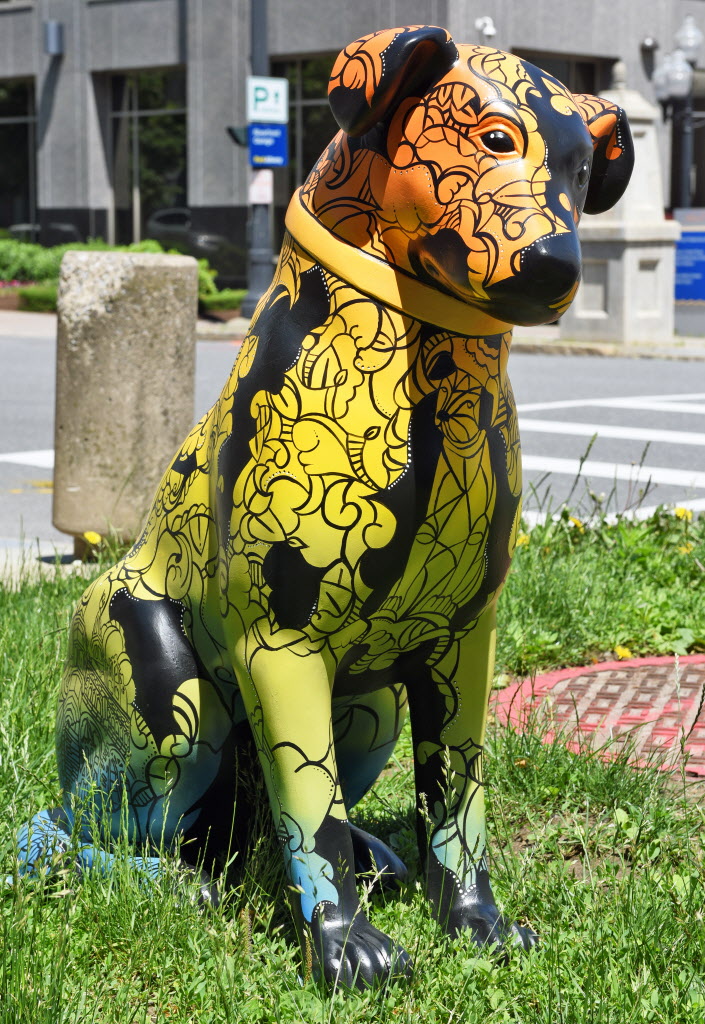 Albany's Nipper sculptures find forever homes - Times Union