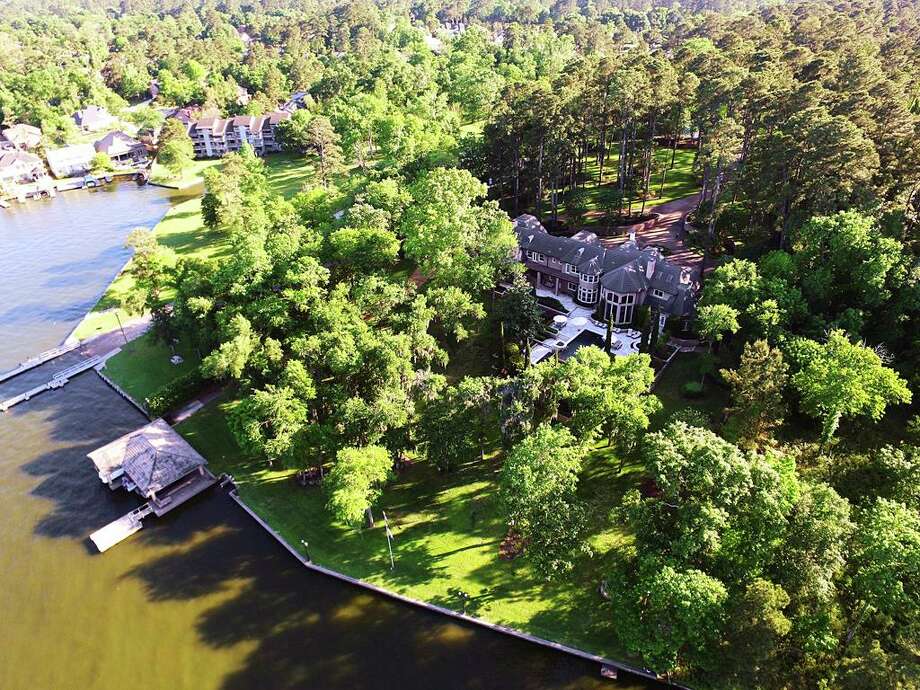 Palatial waterfront mansions for sale on Lake Conroe Houston Chronicle