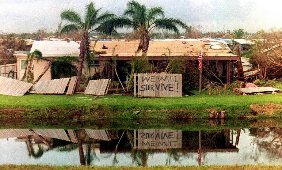 The damages caused by Hurricane Andrew 25 years ago this week Houston