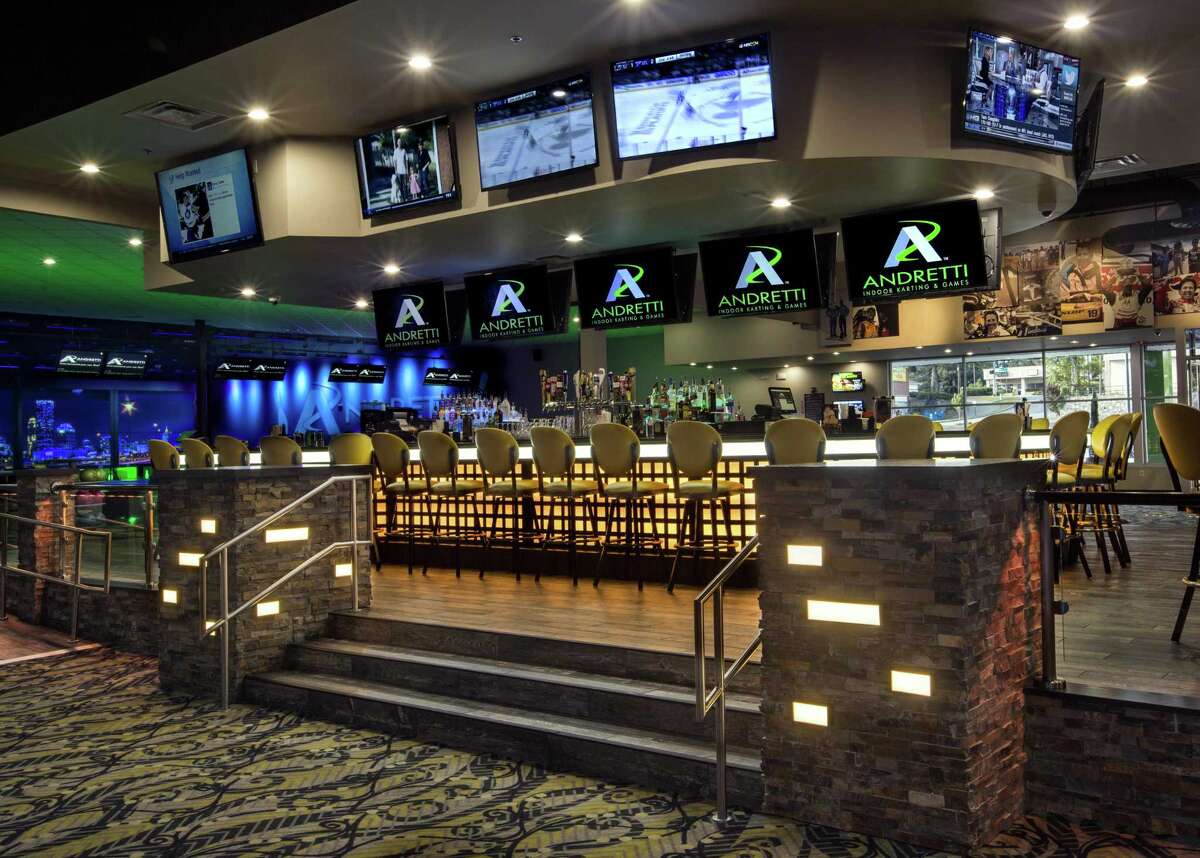 Indoor Andretti gocart facility with fullservice bar coming to San