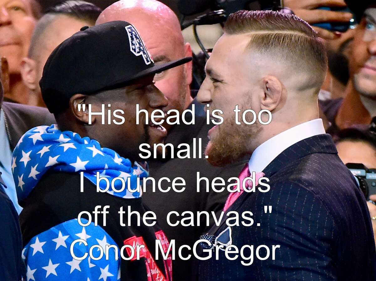 Conor Mcgregor Floyd Mayweather S Best Trash Talking