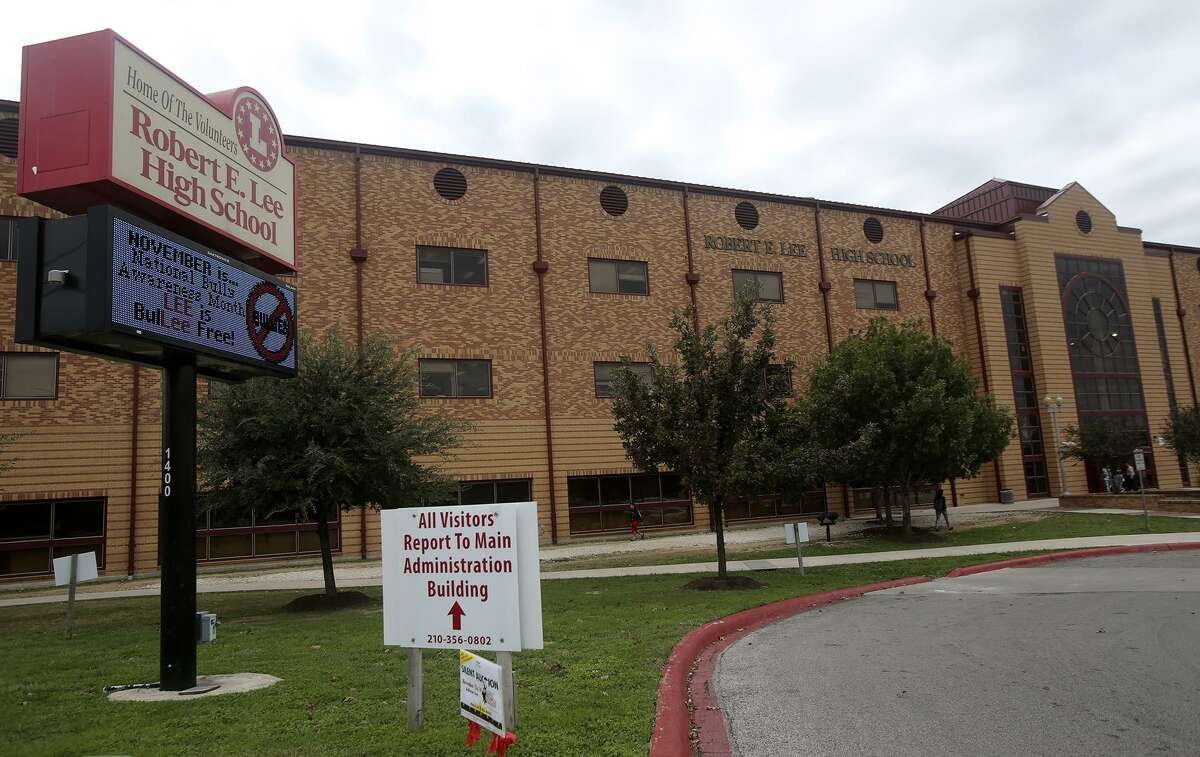 Lee High School is at 1400 Jackson Keller Road in San Antonio, Texas.