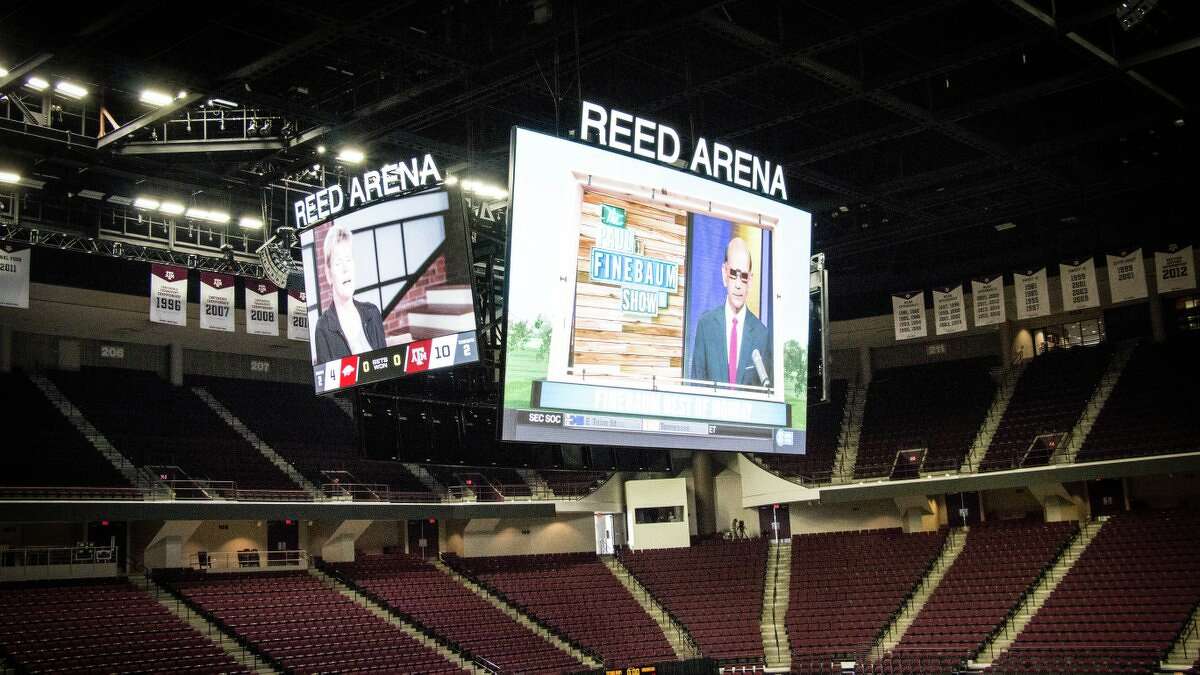 Aggies install college basketball's largest oncampus video board