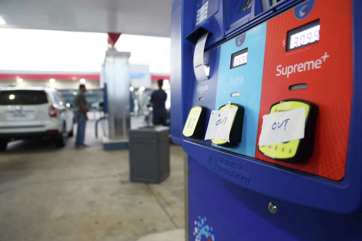 Texas gas prices amid Harvey shortage