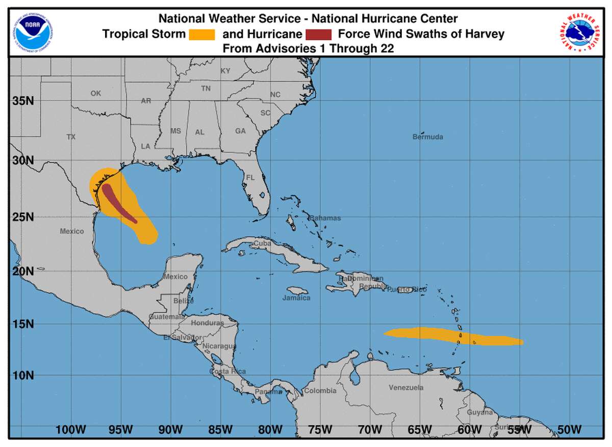 Hurricane Harvey begins making its mark on Texas Gulf Coast