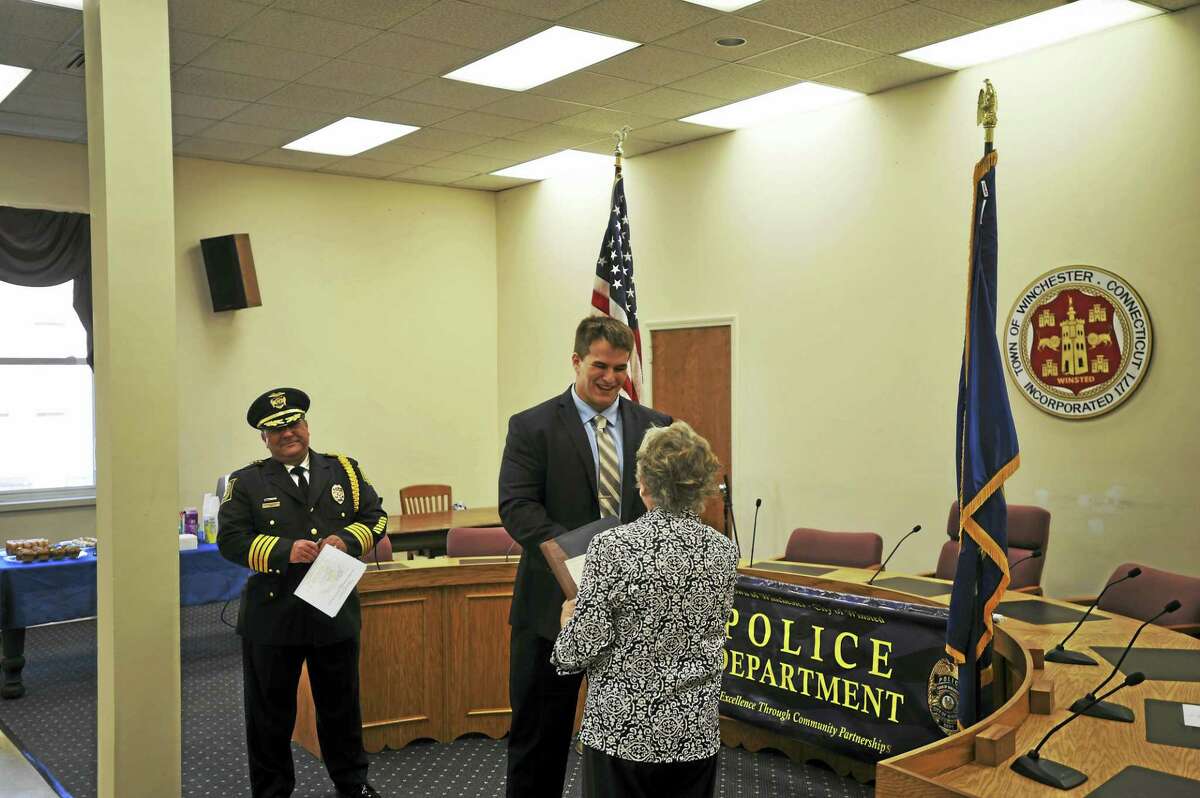 Winsted three new officers to town