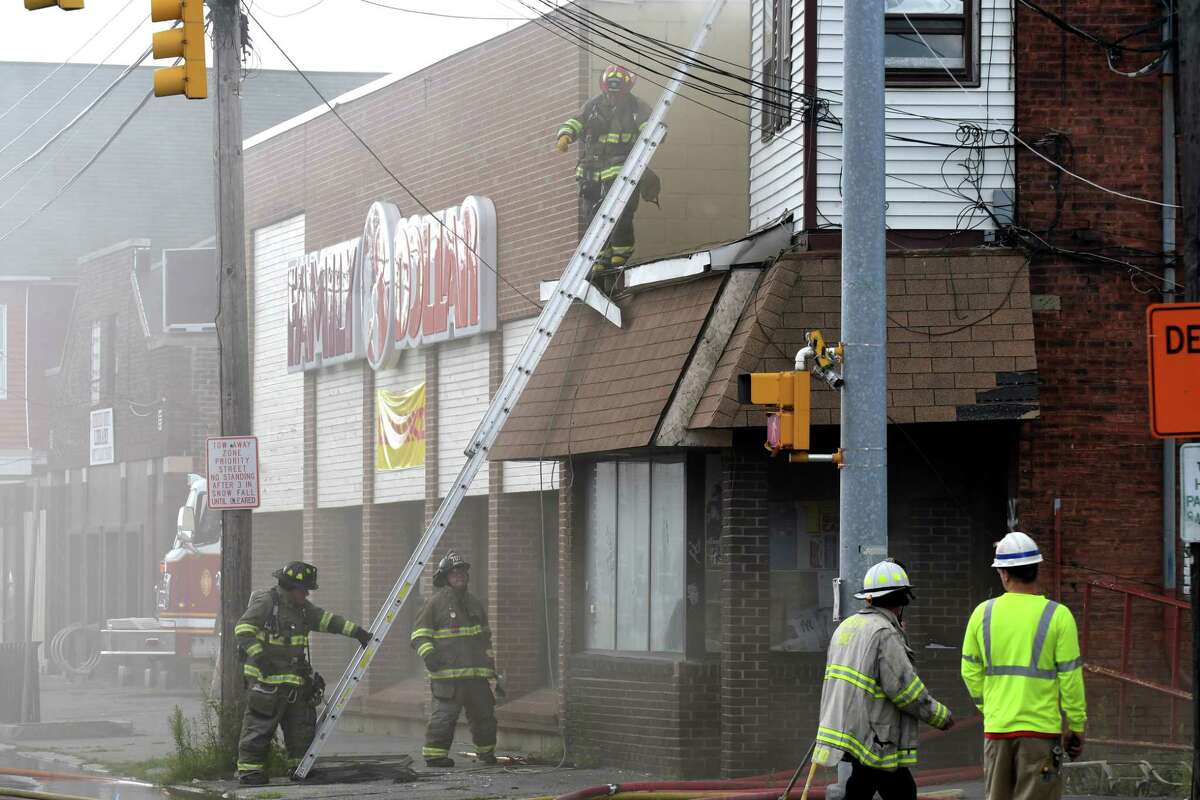 Fire hits Crane Street building in Schenectady