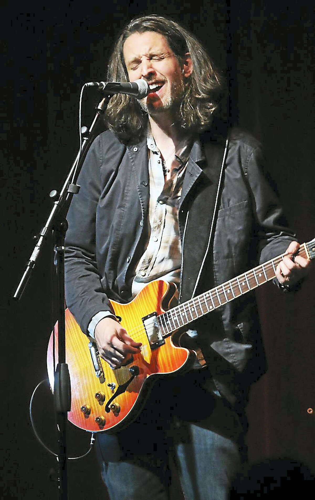 Photo by John AtashianGuitarist Scott Sharrard, widely known as the lead guitarist and musical director of the Gregg Allman Band, is shown performing on stage at Bridge Street Live in Collinsville on June 9. Scott Sharrard & the Brickyard Band entertained the crowd of fans with songs from their brand new self titled debut album. To learn more about this rising star,visit www.scottsharrard.com