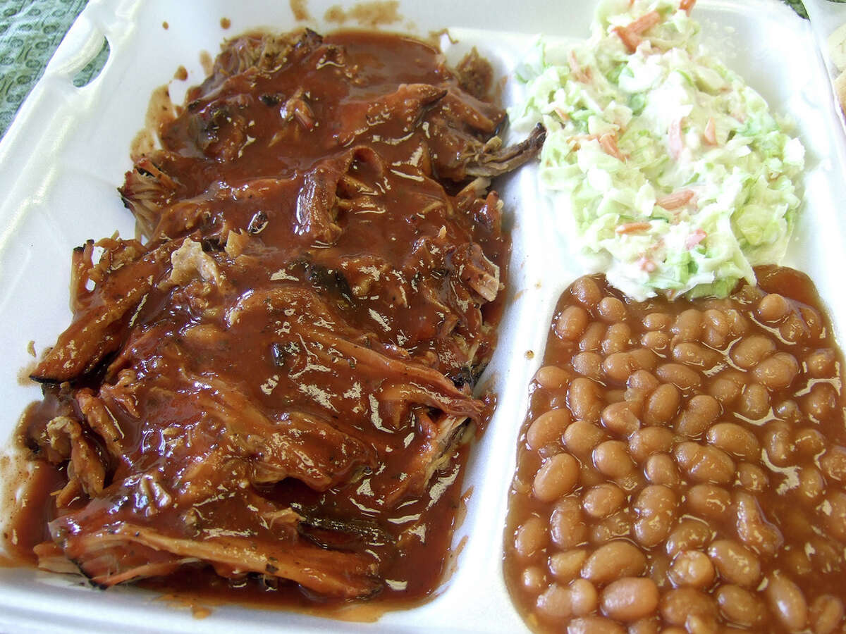 Southern-style pulled pork from Fainmous BBQ.