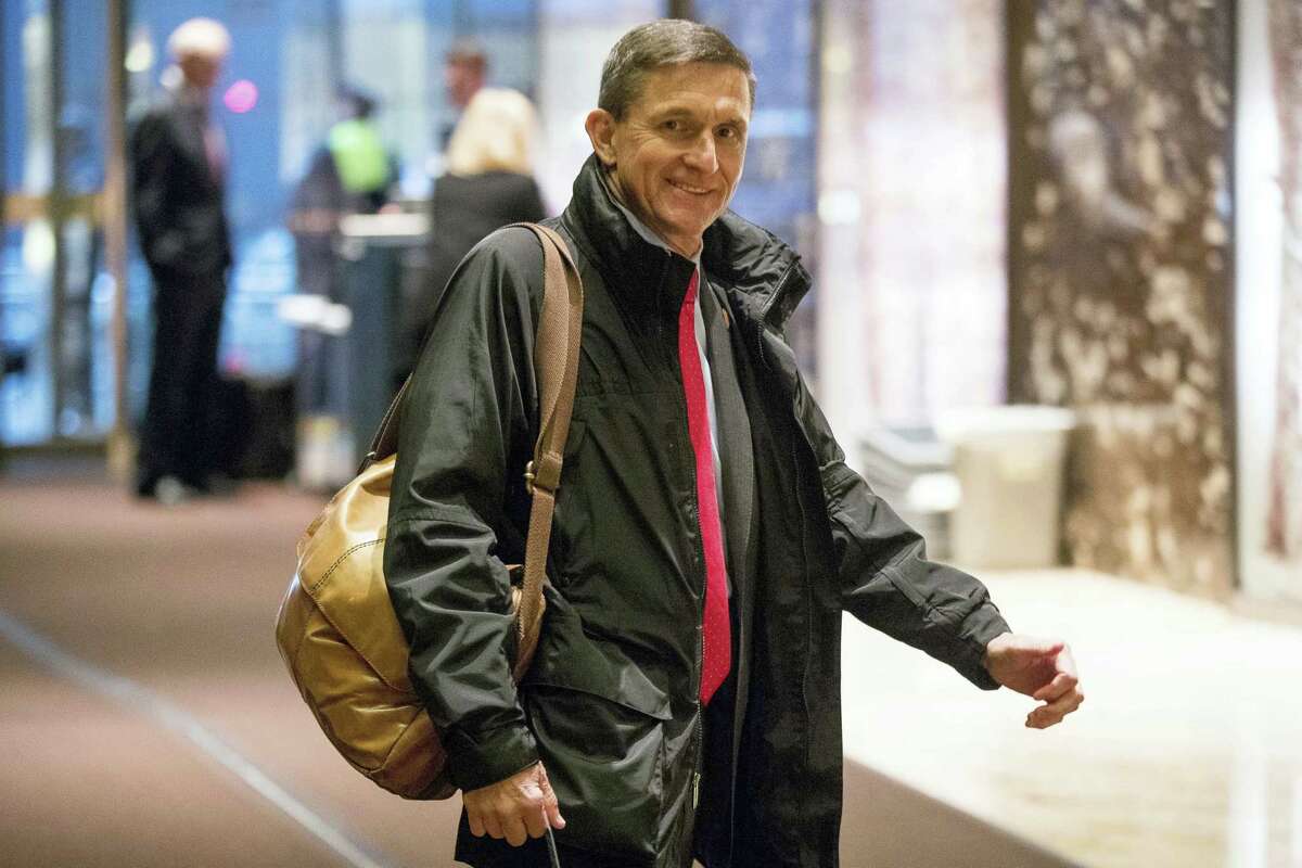 In this Jan. 3, 2017, file photo, Michael Flynn, then - President-elect Donald Trump’s nominee for National Security Adviser arrives at Trump Tower in New York. Flynn will provide some documents to the Senate intelligence committee as part of its probe into Russia’s meddling in the 2016 election. A person close to Flynn says that he will be turning over documents related to two of his businesses as well as some personal documents that the committee requested in May 2017. The person says that Flynn plans to produce documents by next week.