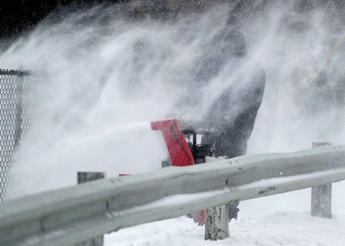You buy a snowblower...and then hire someone to plow your driveway.