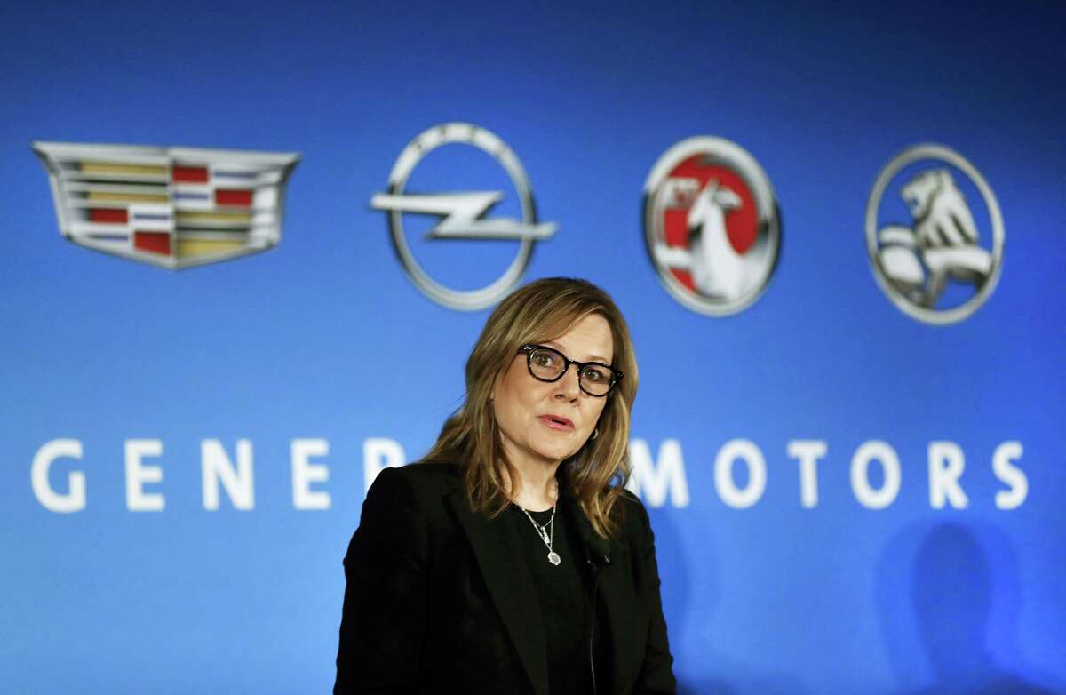 General Motors Chairman and CEO Mary Barra speaks about the financial outlook of the automaker in Detroit. On Tuesday, Jan. 17, 2017, GM confirmed the company will make a $1 billion investment in its factories that will create or keep around 1,500 jobs.