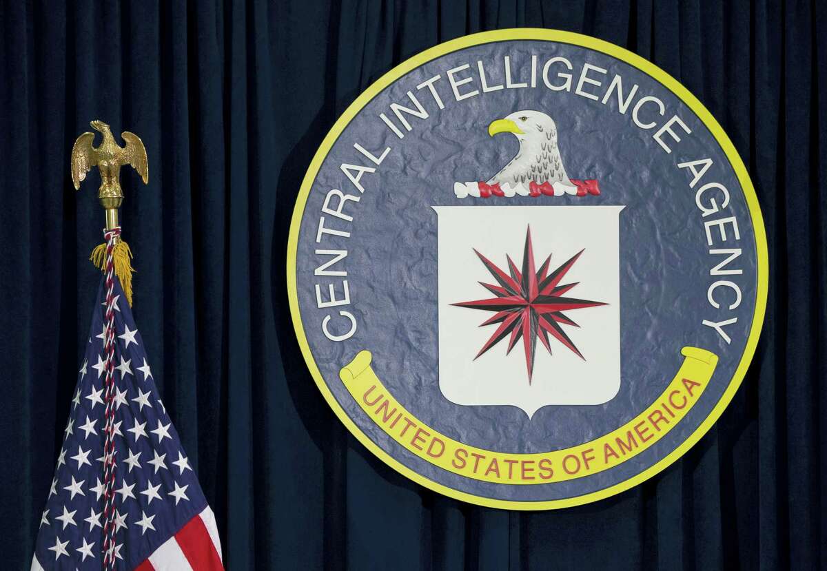 This April 13, 2016, file photo shows the seal of the Central Intelligence Agency at CIA headquarters in Langley, Va. An alleged CIA surveillance program disclosed by WikiLeaks on Tuesday, March 7, 2017, purportedly targeted security weaknesses in smart TVs, smartphones, personal computers and even cars, and enabled snooping that could circumvent encryption on communications apps such as Facebook’Äôs WhatsApp. WikiLeaks is, for now, withholding details on the specific hacks used. But WikiLeaks claims that the data and documents it obtained reveal a broad program to bypass security measures on everyday products.