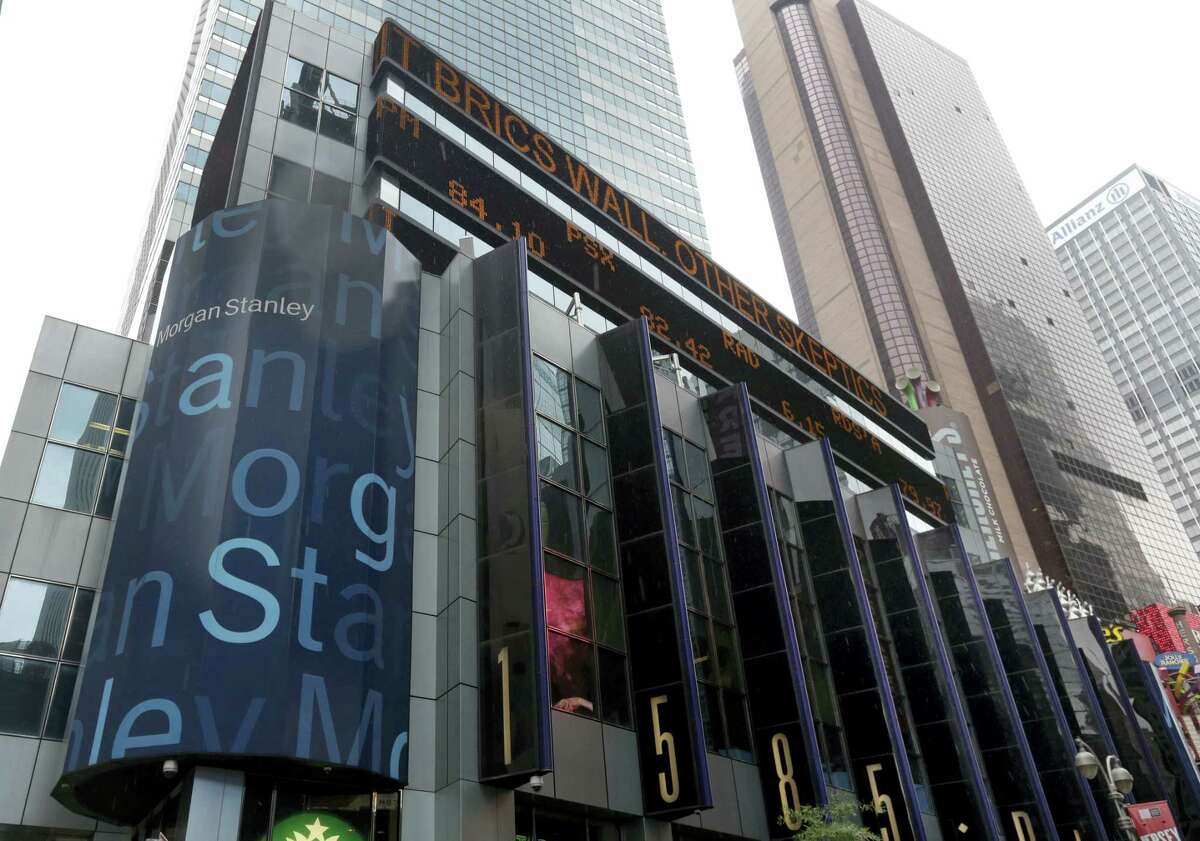 The headquarters of Morgan Stanley, near Times Square, in New York.
