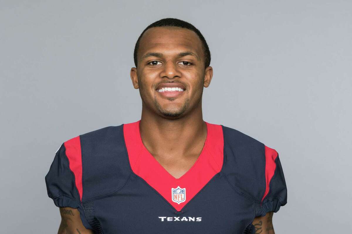 This is a 2017 photo of Deshaun Watson of the Houston Texans NFL football team. This image reflects the Houston Texans active roster as of Thursday, May 11, 2017 when this image was taken. (AP Photo)
