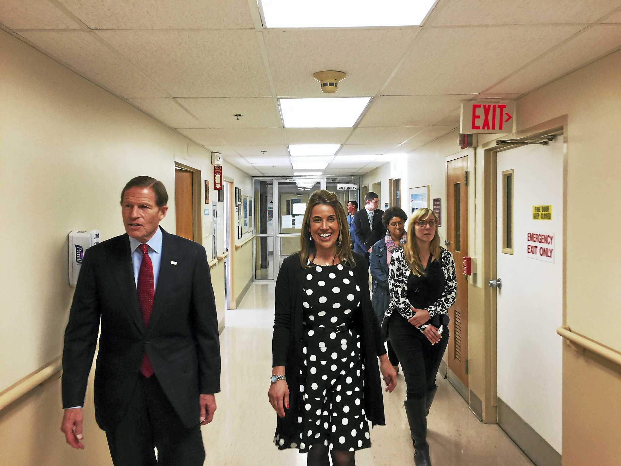 Blumenthal tours Winsted VA clinic as part of advocacy for investment