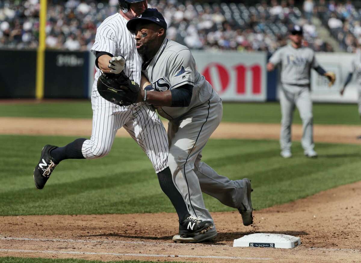 Aaron Judge homers twice as Yankees rally past Rays