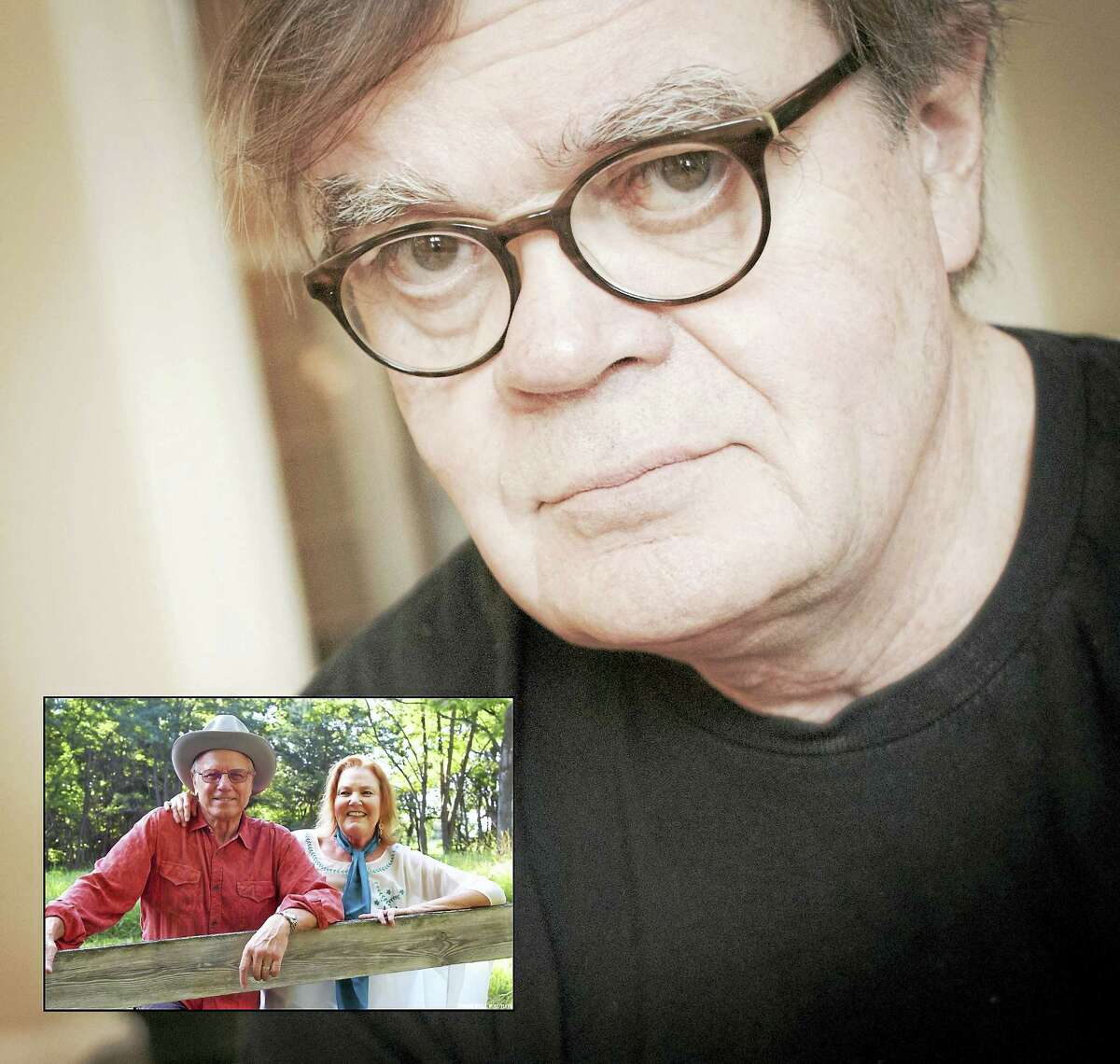 Garrison Keillor and guests Robin and Linda Williams are scheduled to perform at the Warner Theatre on Thursday, Nov. 30.