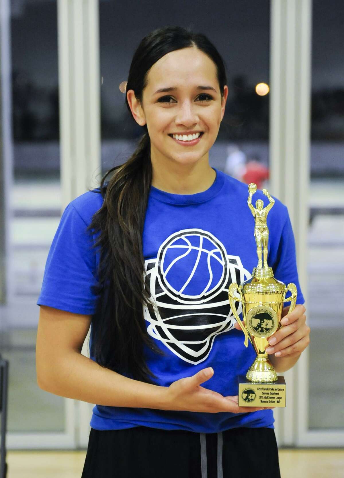 Mary Encinas won the postseason MVP award as the Riptide defeated the Old Stars for the 2017 Laredo Adult Basketball League championship Thursday.