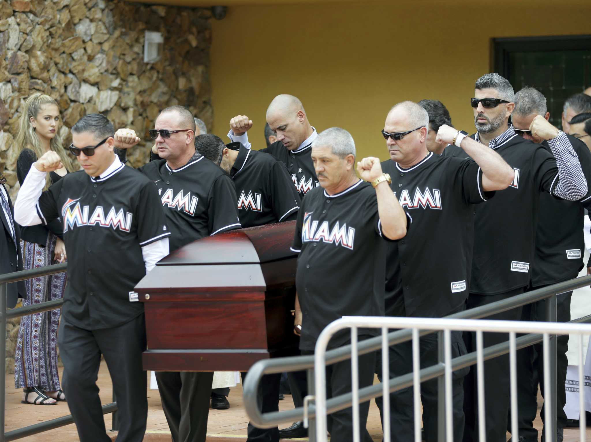 Jose Fernandez remembered as larger than life at funeral