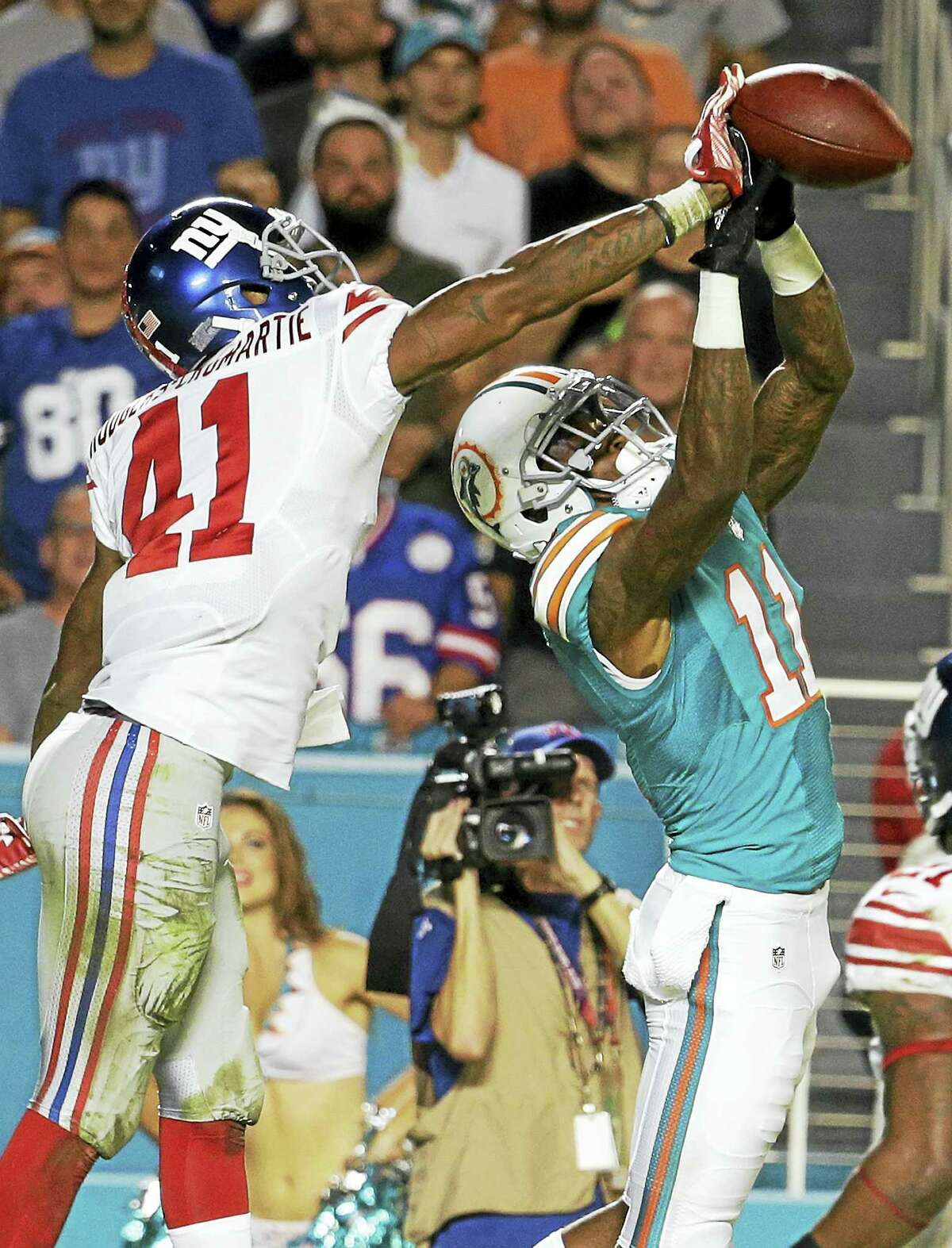 Giants cornerback Dominique Rodgers-Cromartie (41) will be playing the Pro Bowl on Sunday.
