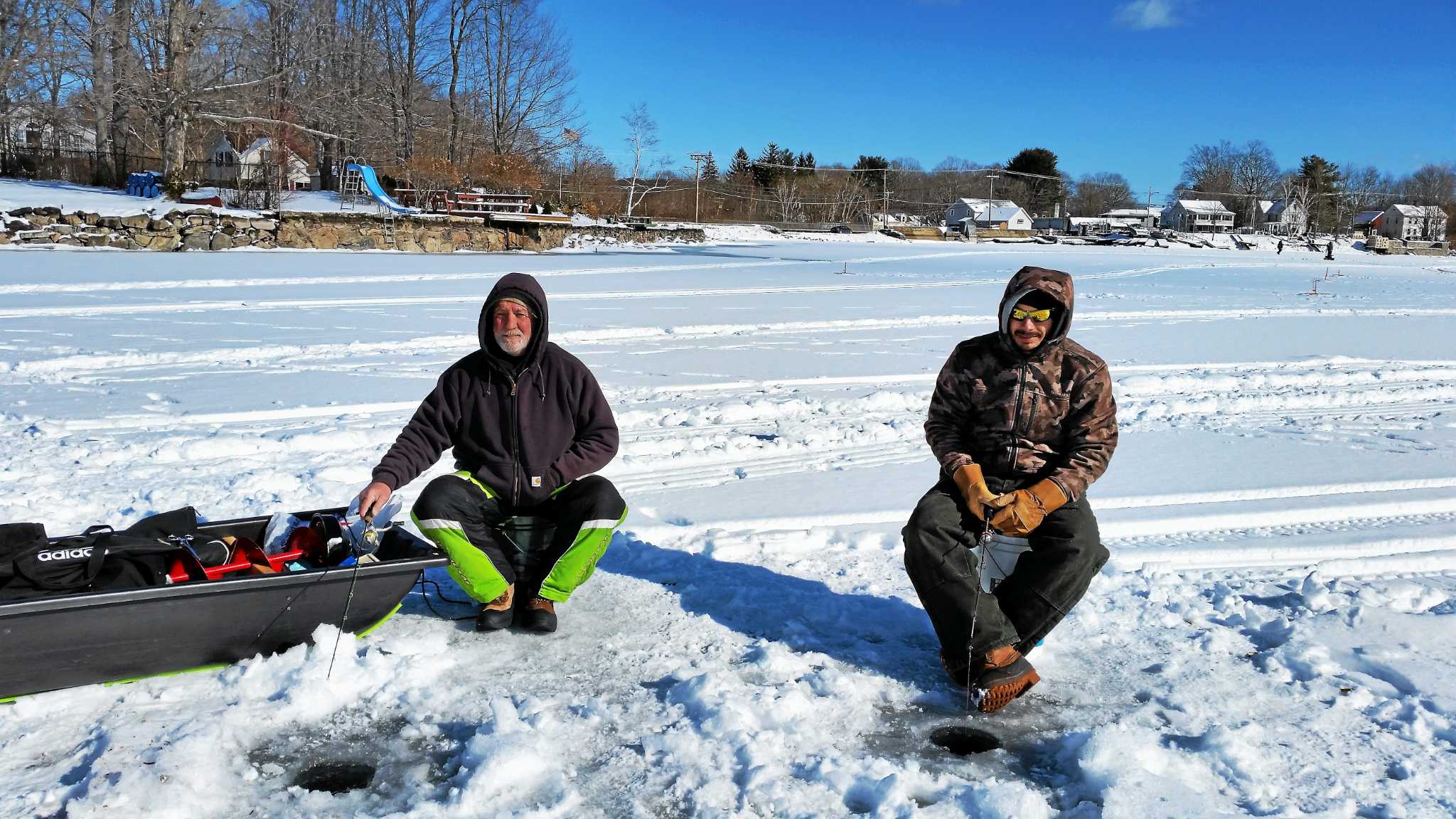 Ice fishing derby raises 4660 for veterans groups