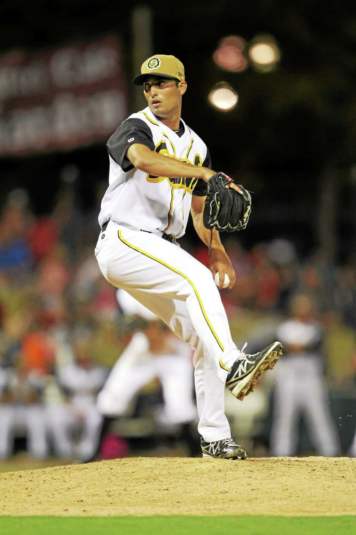 Madison native and UConn product Greg Nappo is 3-0 with a 2.01 ERA for the Double-A Jacksonville Suns this season.