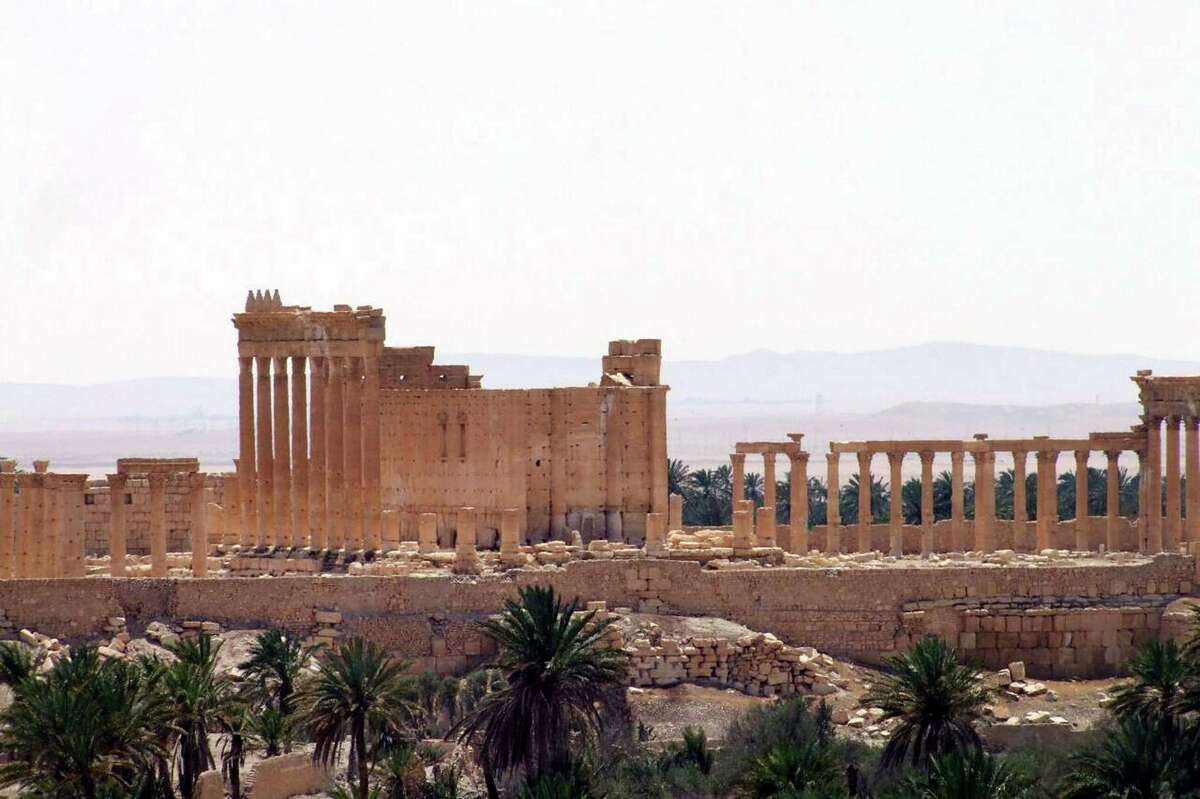 This photo released on Sunday, May 17, 2015, by the Syrian official news agency SANA, shows the general view of the ancient Roman city of Palmyra, northeast of Damascus, Syria. A Syrian official said on Sunday that the situation is “fully under control” in Palmyra despite breaches by Islamic State militants who pushed into the historic town a day earlier.