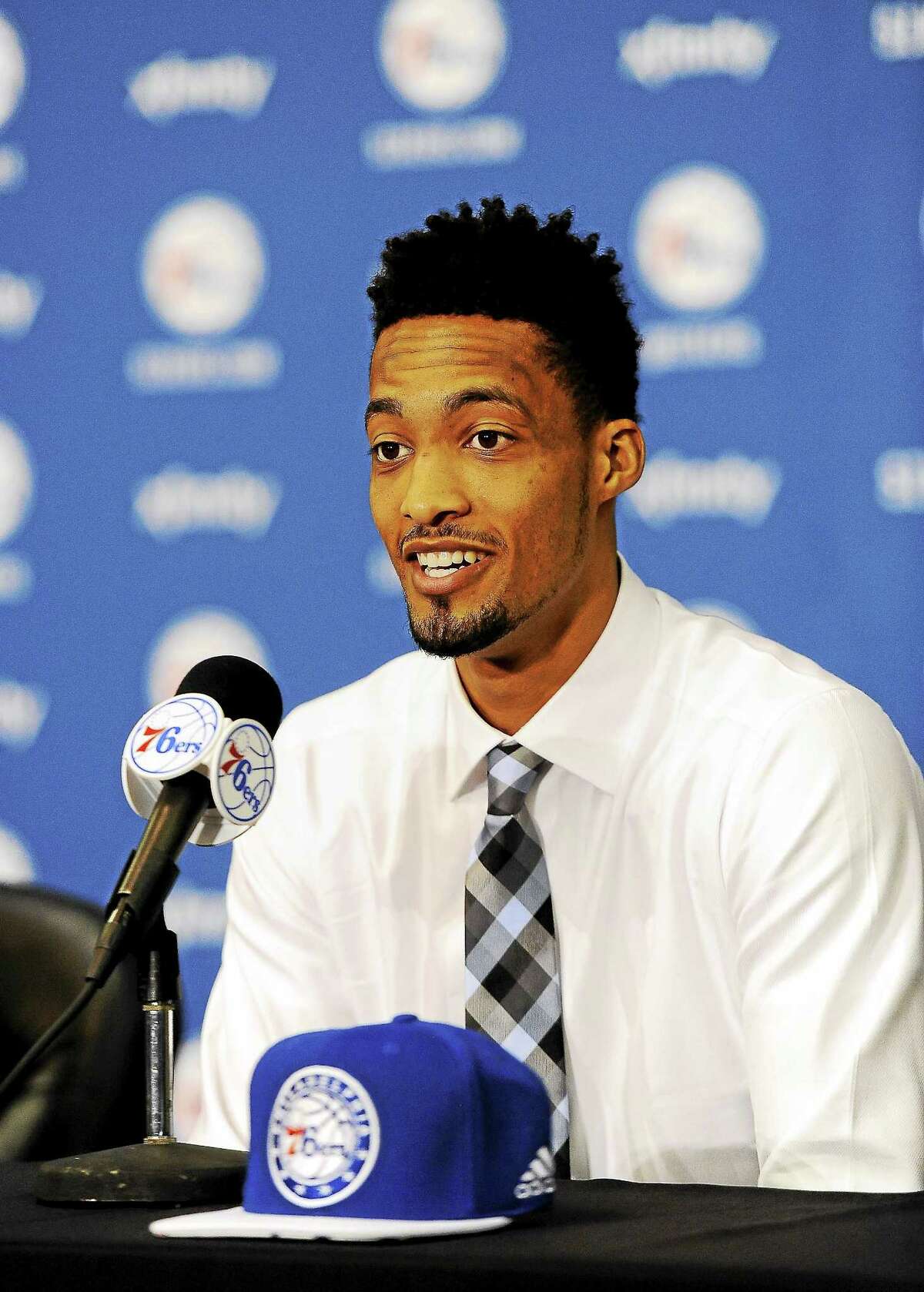 J.P. Tokoto, a close friend of UConn’s Phil Nolan, was picked by Philadelphia 76ers 58th overall in the 2015 NBA draft.