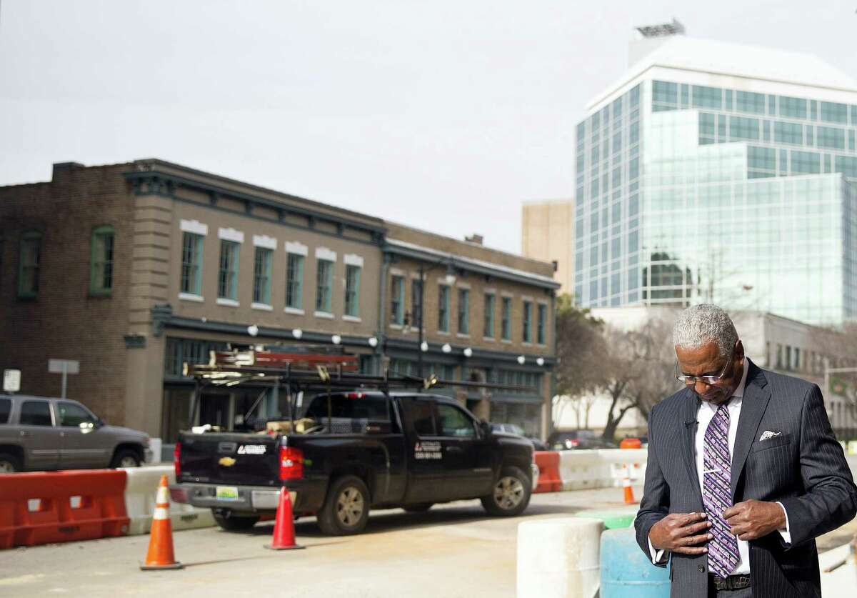 Birmingham, Ala., Mayor William Bell talks to the Associated Press, Thursday, Jan. 7, 2016, in Birmingham. Bell says Alabama Chief Justice Roy Moore’s order to state probate judges not to issue marriage licenses to same-sex couples is “a black eye on the state.” Moore stood firm Thursday in his position that the state’s probate judges should not issue marriage licenses to gay couples, a stance he insisted is not in defiance of the U.S. Supreme Court ruling last summer that effectively legalized gay marriage nationwide.