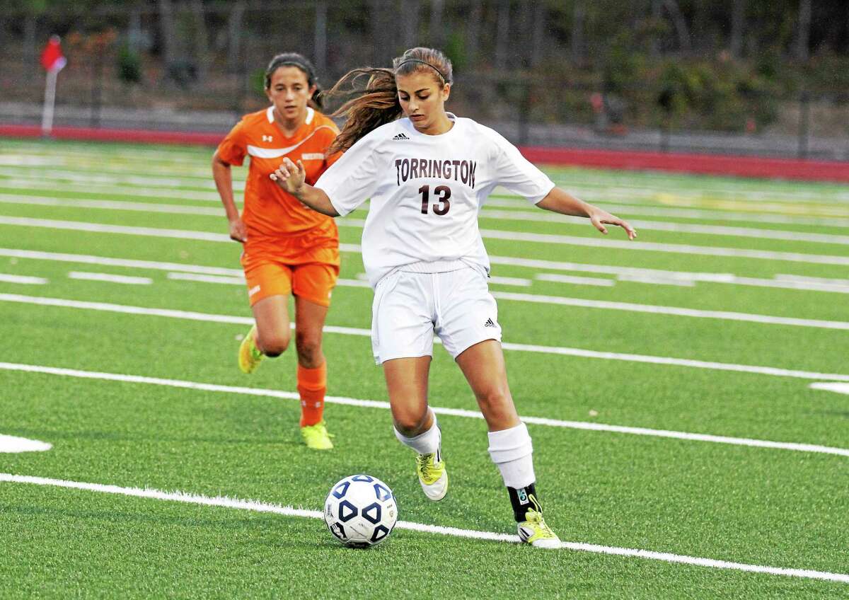 Torrington’s girls soccer team held Watertown, shown here, to an overtime loss last year, but the Indians and other Iron Division opponents Naugatuck and Woodland, promise to be stronger than ever.