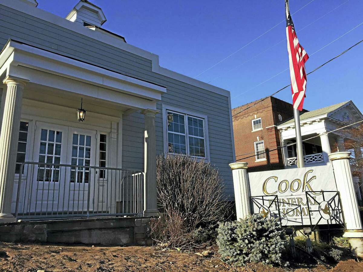 Cook Funeral Home at 82 Litchfield St. in Torrington.