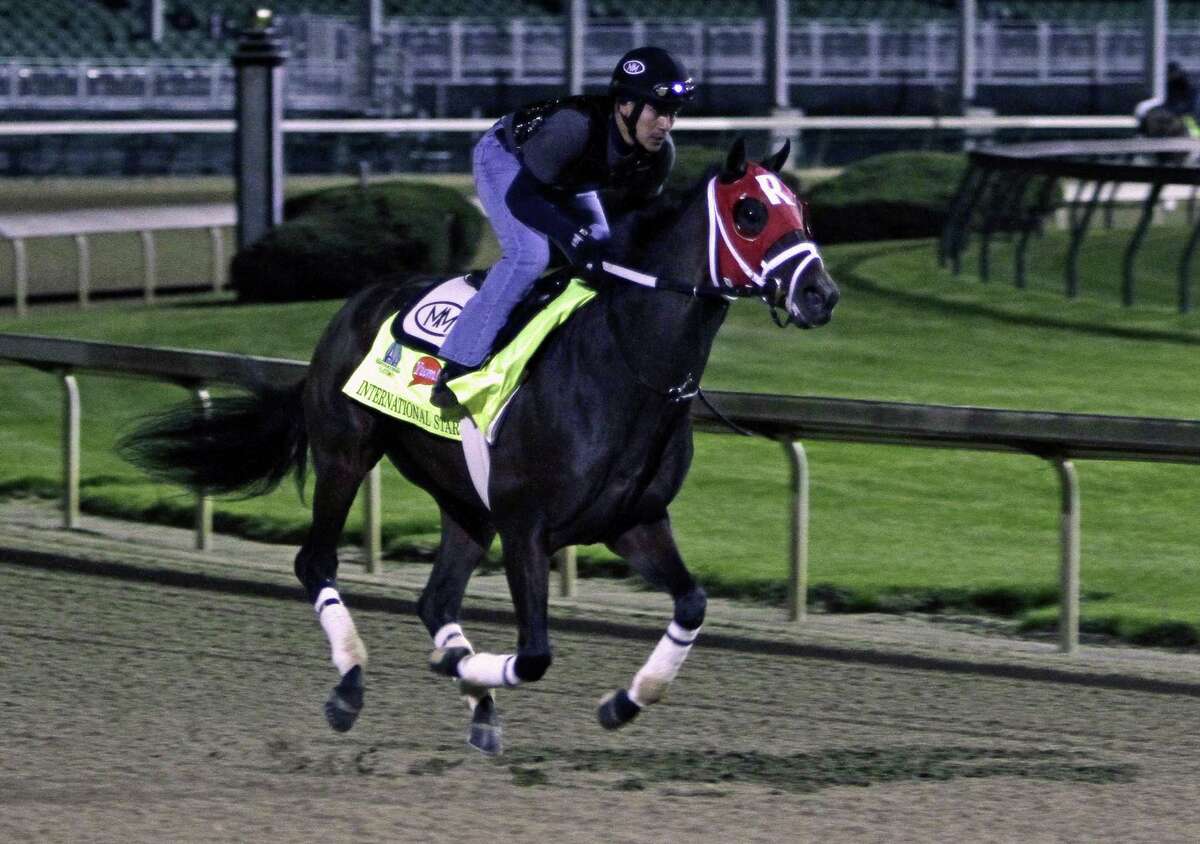 Kentucky Derby entrant International Star was scratched on Saturday.