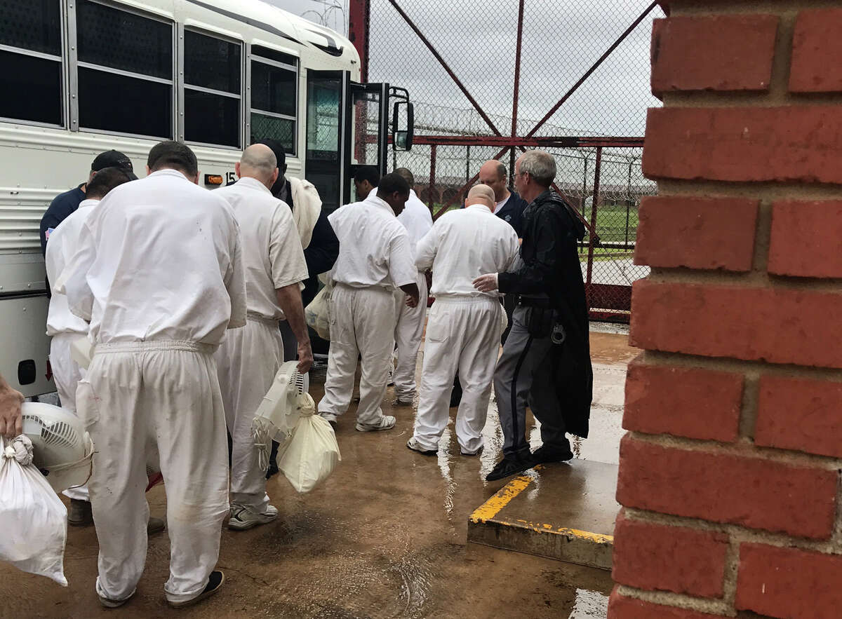 Three Texas prisons evacuate for Hurricane Harvey