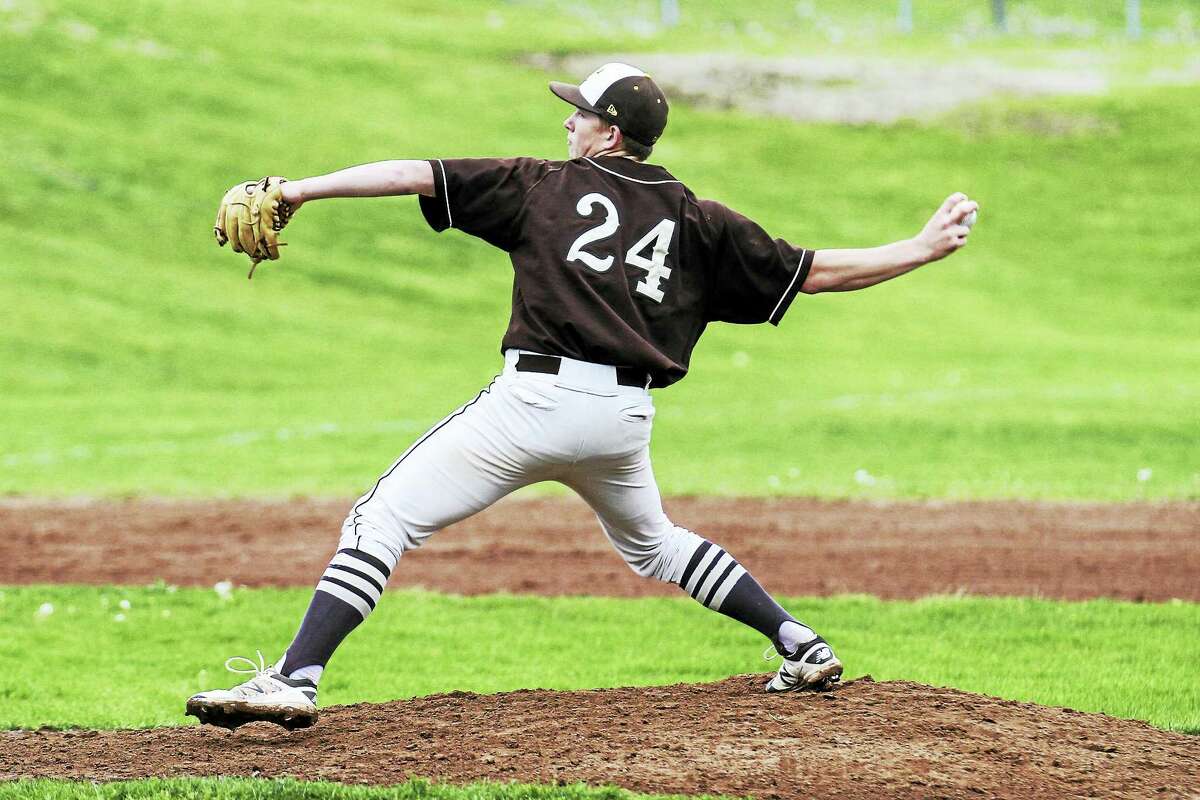 Thomaston workhorse Justin Taylor limited Shepaug to just three hits Wednesday afternoon in the Bears’ big win at home.
