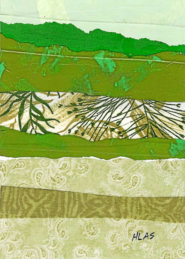 Litchfield Library gallery features mixed media works by Tom Hlas