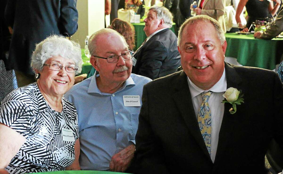 2015 Celebration of Success recipient Kevin O’Connell, right, with his parents Barbara and John.