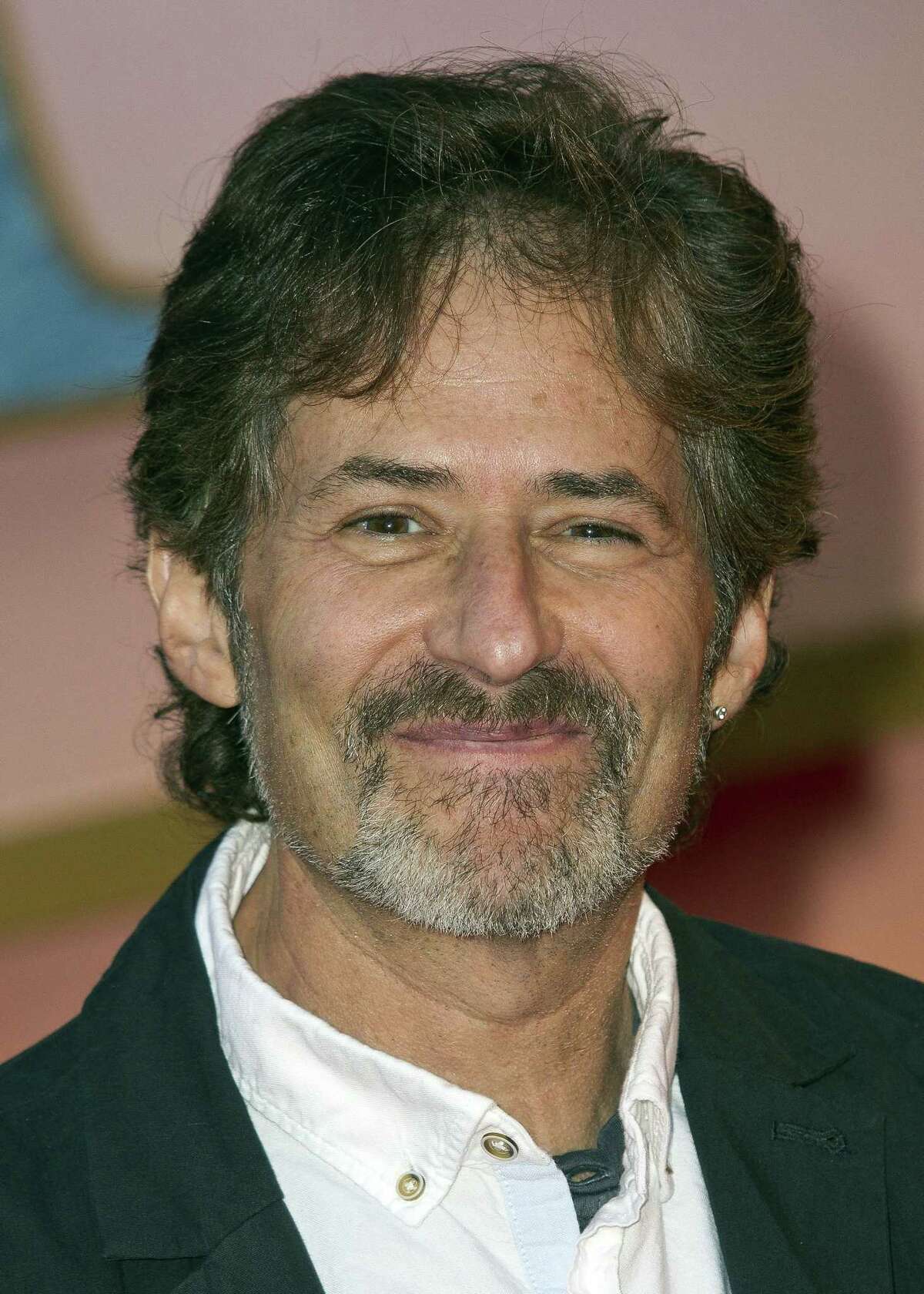 In this March 27, 2012 photo, composer James Horner arrives at the ‘Titanic 3D’ UK film premiere at the Royal Albert Hall in Kensington, West London.