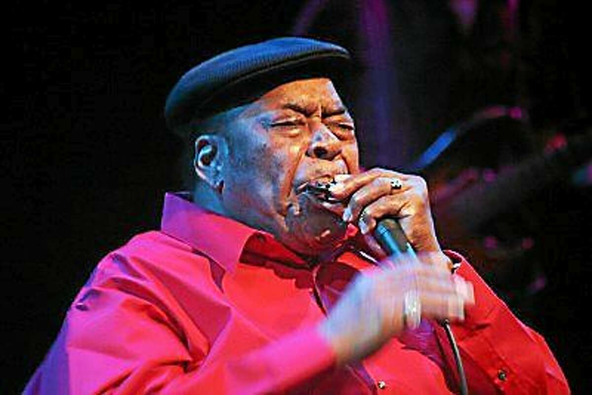 Photo by Dom Forcella James Cotton is performing at the Katharine Hepburn Cultural Arts Center Friday, Feb. 20.
