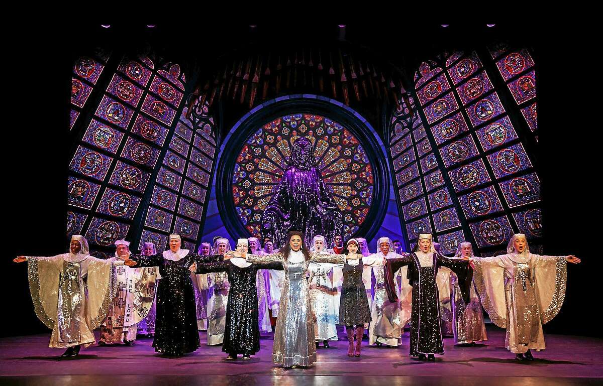 Contributed photo The cast of the Broadway tour of "Sister Act" will perform the popular musical March 6-7 for three shows at the Palace Theater in Waterbury.