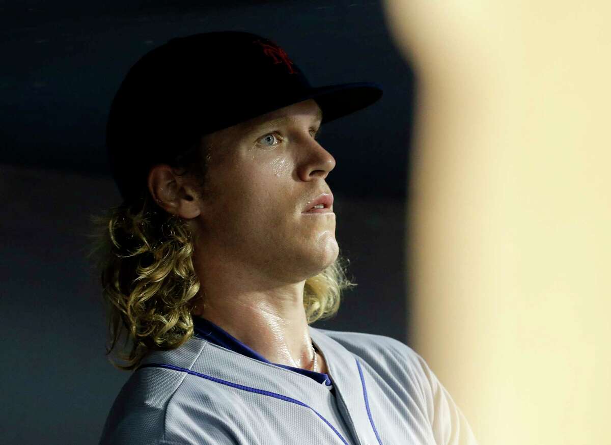 New York Mets starter Noah Syndergaard will take the mound for Game 2 of the NLCS.