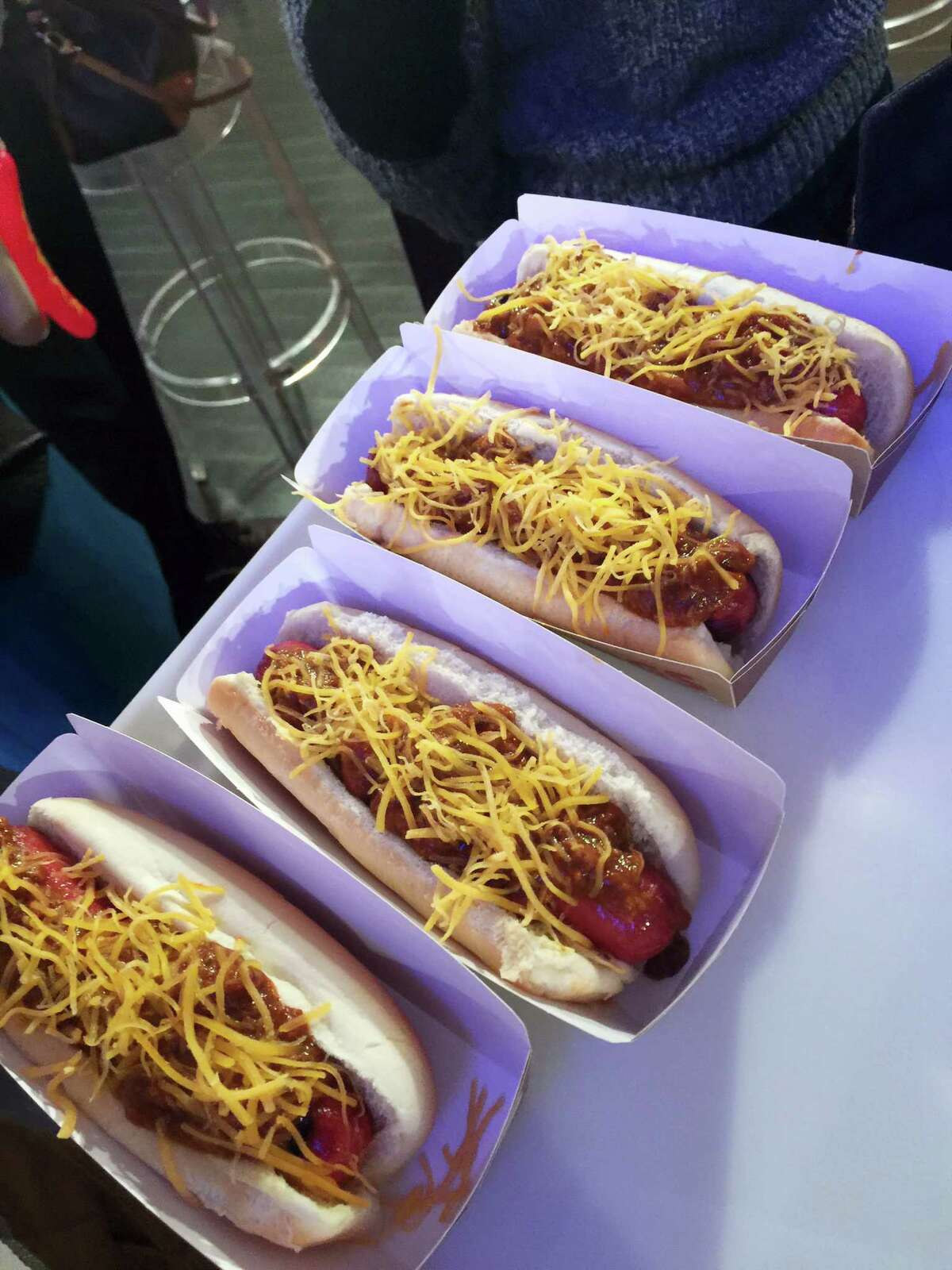 Burger King “chili cheese” hot dogs.