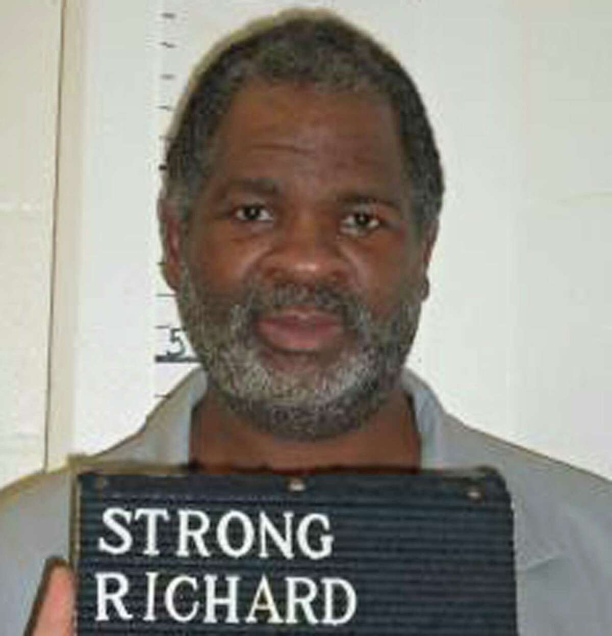 This Feb. 9, 2014 photo provided by the Missouri Department of Corrections shows Missouri death row inmate Richard Strong. Strong was convicted of fatally stabbing his girlfriend and her 2-year-old daughter 15 years ago in suburban St. Louis.