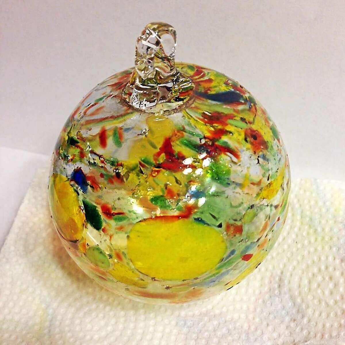 Contributed photo Markis Tomascak's glasswork. The artist is a participant in the Open Your Eyes studio tour in June.