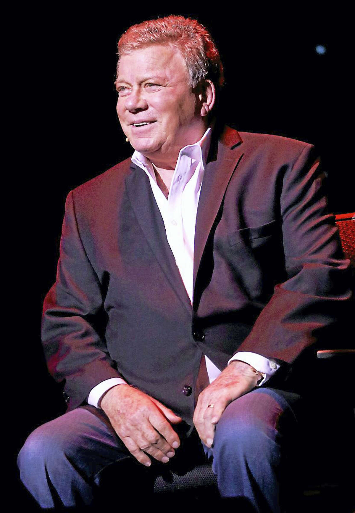 Photo by John AtashianActor, singer, author, producer, spokesman and comedian William Shatner is shown performing on stage during his concert appearance at the Foxwoods Resort Casino in Mashantucket on Saturday, Feb. 6. Shatner entertained the capacity crowd of fans with conversation and stories about his career and life. To view the complete line up of upcoming entertainment coming to Foxwood, visit www.foxwoods.com