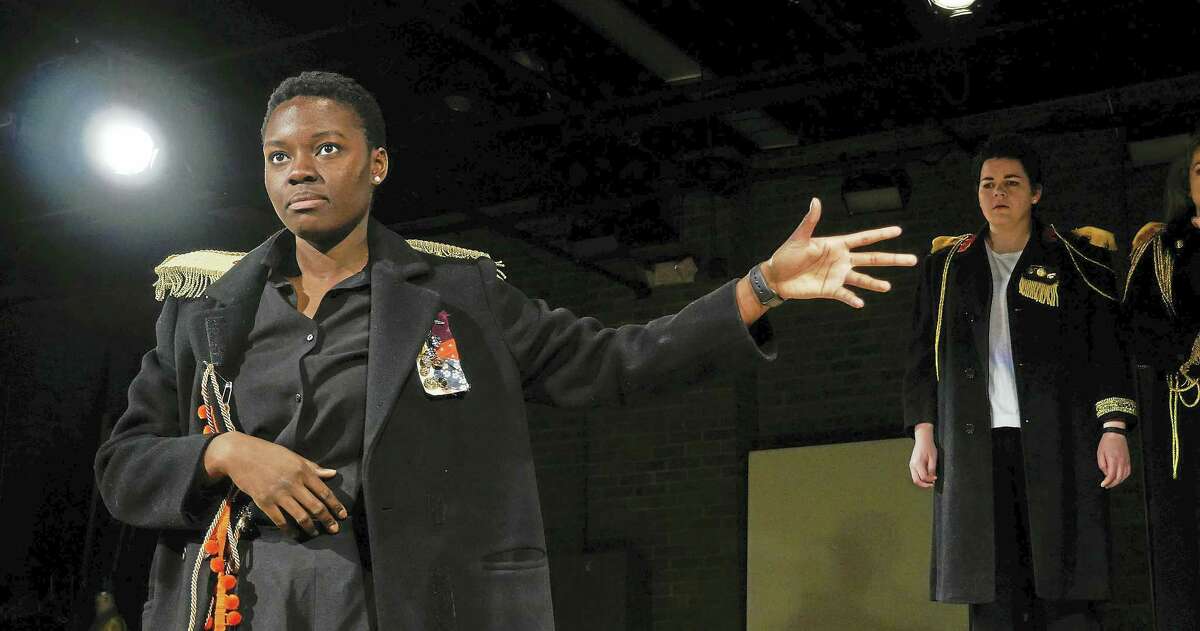 Shaunette Renée Wilson as Olga in “The Square Root of Three Sisters.”