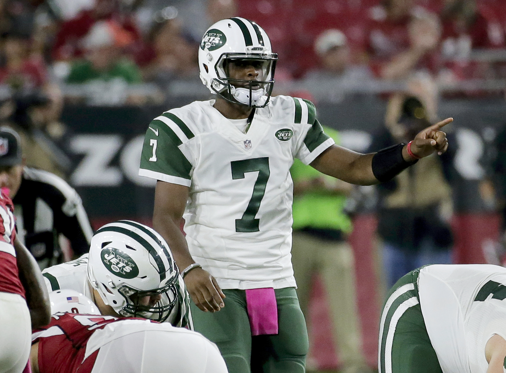 Geno Smith gets call for struggling Jets against Ravens