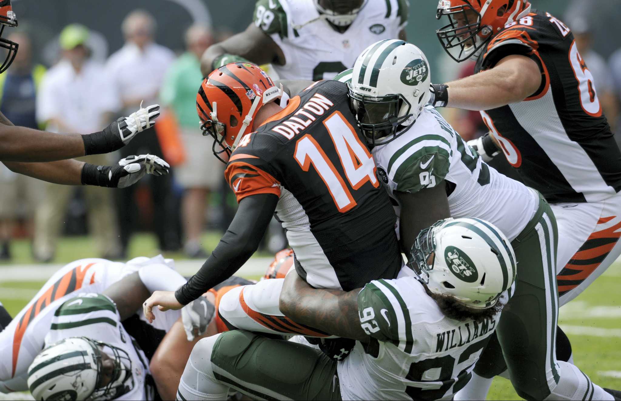 Jets have to run ball against Bengals - Newsday